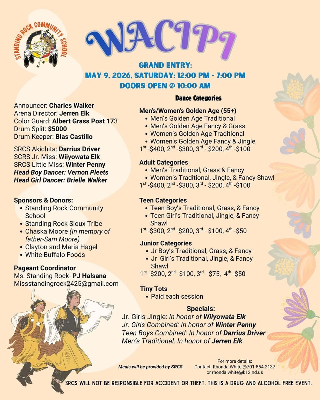 Standing Rock Community School powwow set for May 9