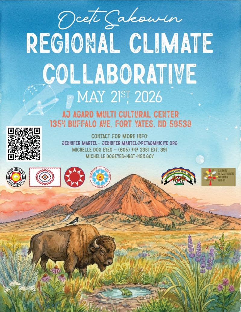 Oceti Sakowin Regional Climate Collaborative set for May 21 in Fort Yates