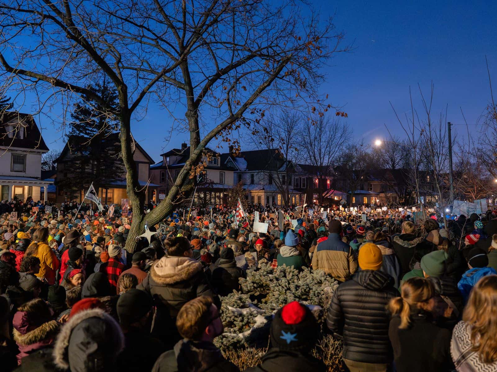 Vigil in Minneapolis