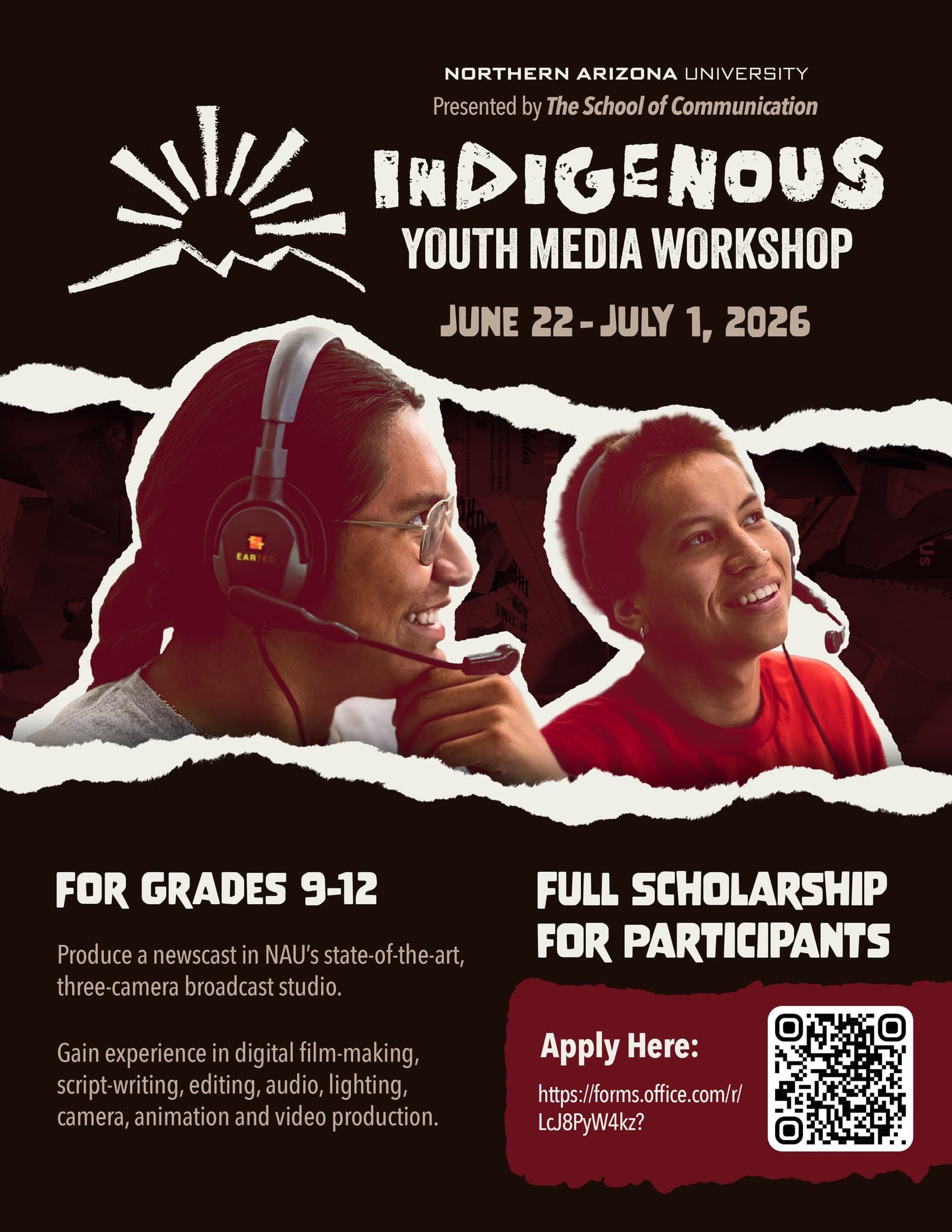 Northern Arizona University to host free media workshop for Indigenous youth