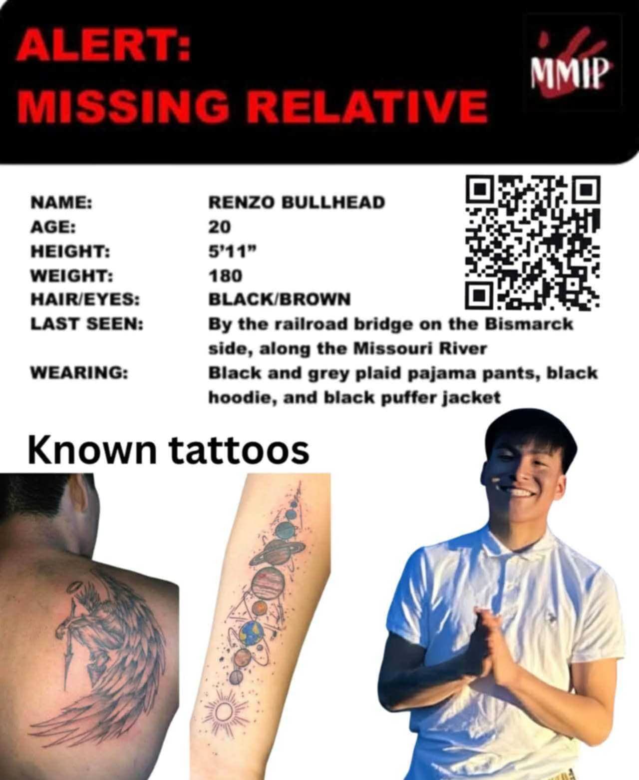Family urges tips in Renzo Bullhead disappearance