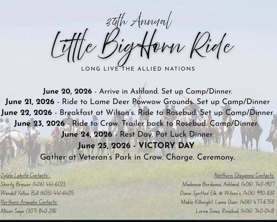 34th annual Little Big Horn Ride set for June 20-25