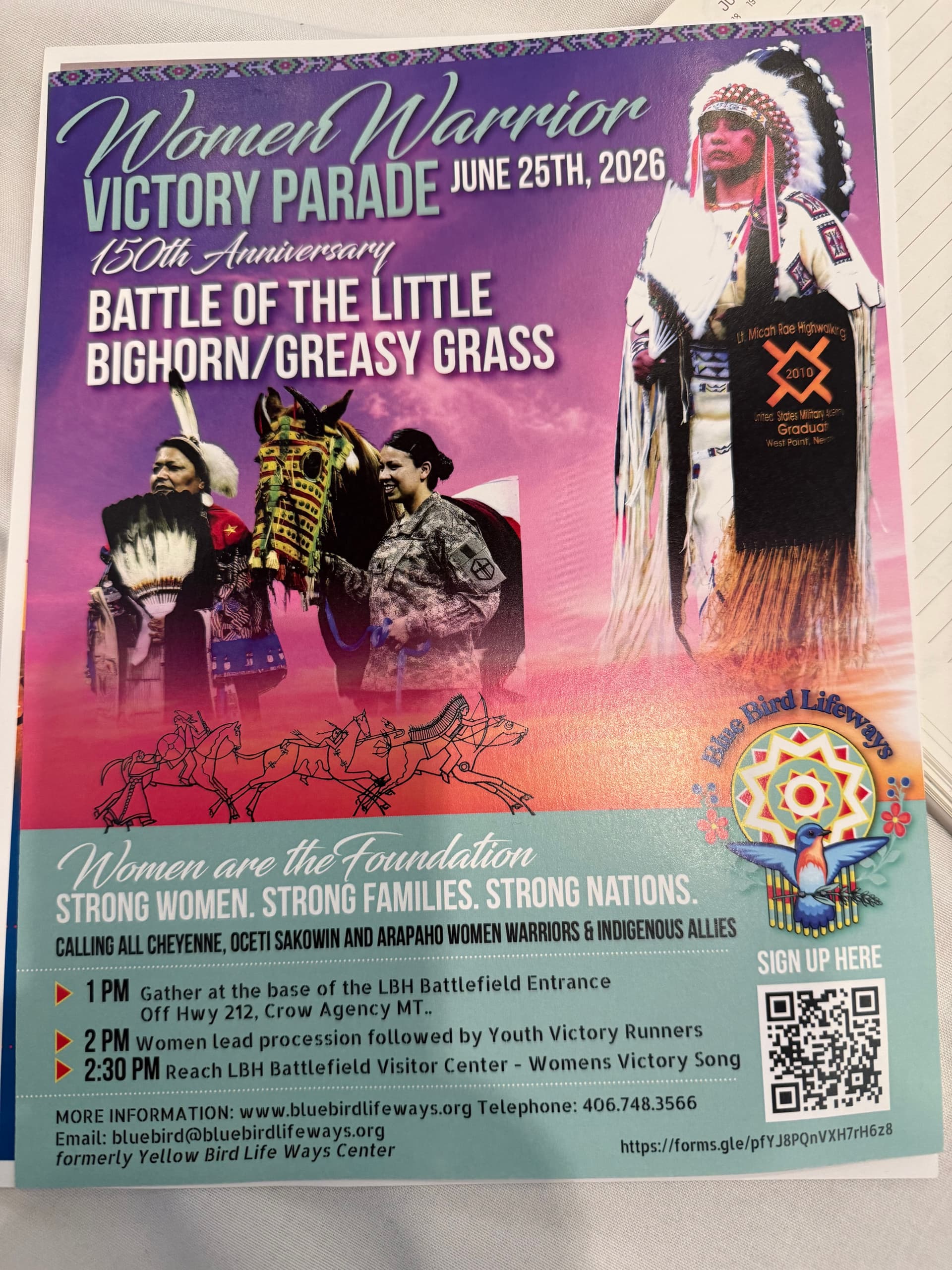 Women Warrior Victory Parade planned for Battle of the Little Bighorn anniversary