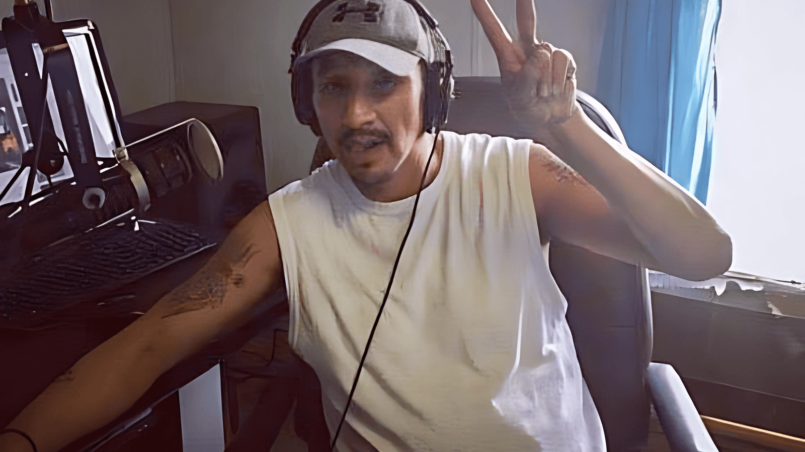 Nathaniel Iron Road, undated. (Screen grab: Facebook)