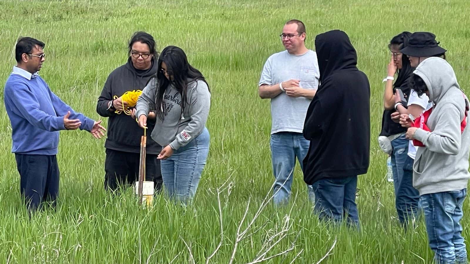 Throughout their time at ASPIRE Summer Academy, students immerse themselves in the depth of the engineering world. Pictured are students from the 2024 program who learned about how to find solutions to everyday problems.