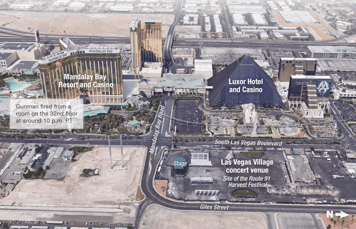 Source: Staff reports, Google Earth, OpenStreetMap via Mapzen
Credit: Alyson Hurt, Brittany Mayes, Katie Park and Matthew Zhang/NPR