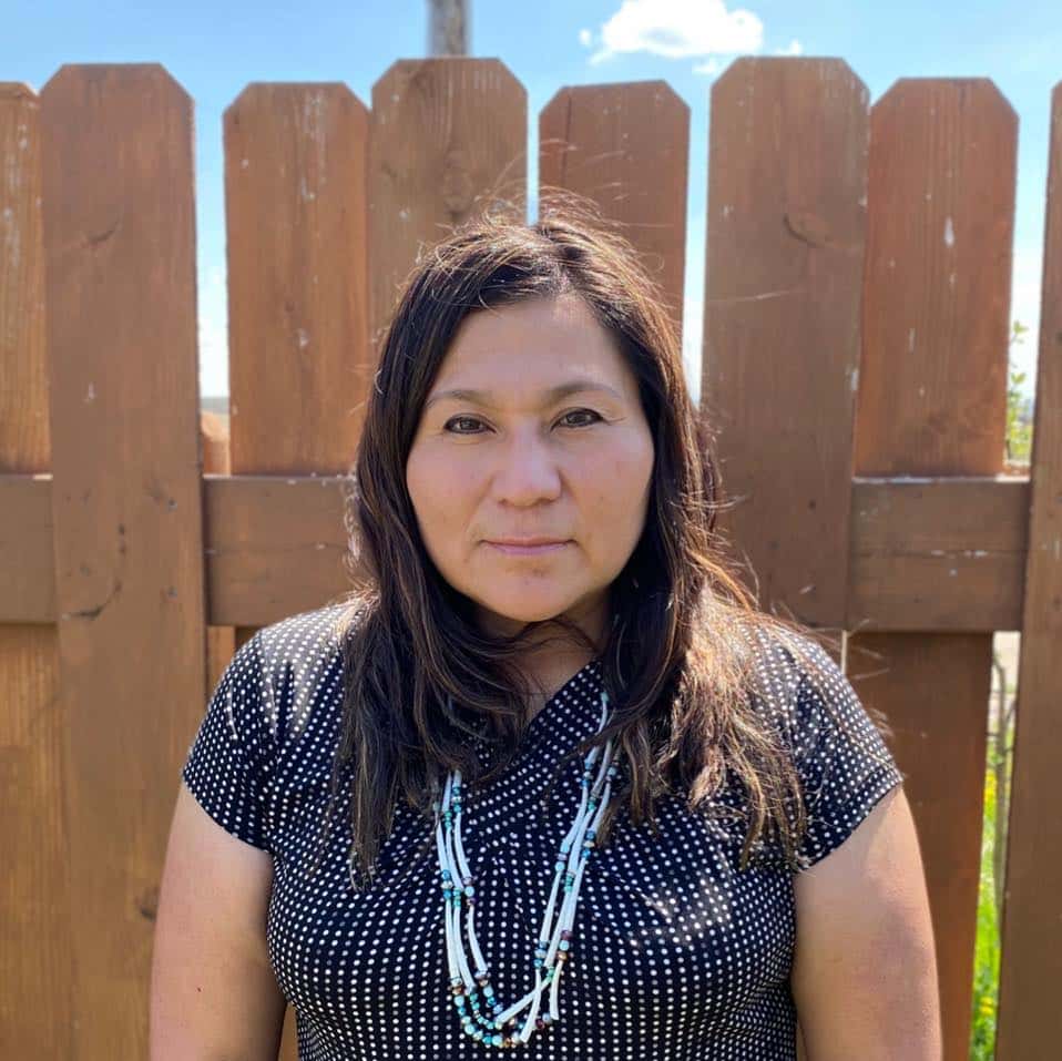 Despite not winning the District 4A election, Ron Brugh has been asked by the state Republican party to support them in various endeavors, including a civic engagement election literacy event. Pictured right is Brugh at a Kevin Cramer senator campaign event at the Four Bears Casino earlier this month. (Photo courtesy of Lisa Finley-DeVille)