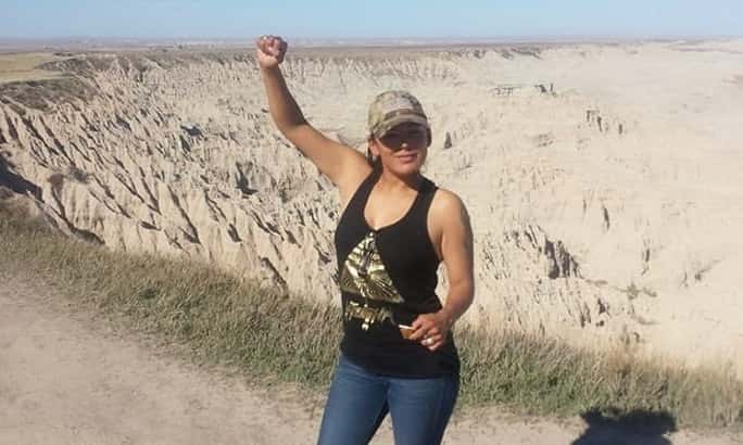 Red Fawn Fallis was sentenced to 57 months in federal prison Wednesday for possession of a firearm and civil disorder. Photo courtesy Eryn Wise
