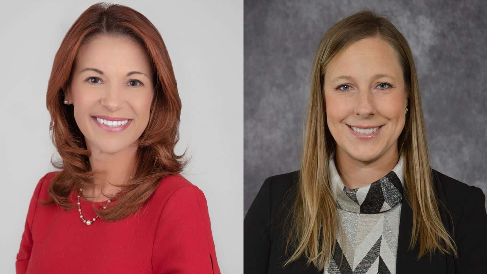 Superintendent of Public Instruction Kirsten Baesler, left, and Sen. Michelle Axtman, R-Bismarck, are involved with a task force studying school choice. (Photos provided by the Department of Public Instruction and the North Dakota Legislative Assembly)