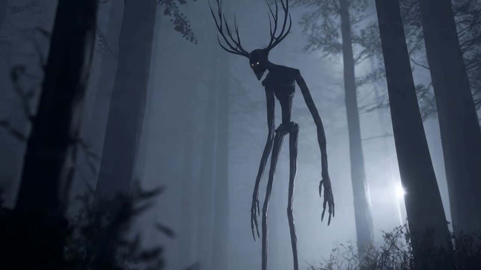 Many depictions of creatures in Native horror, including this Wendigo, are a blend of human and animal features. (Meta AI generated image)