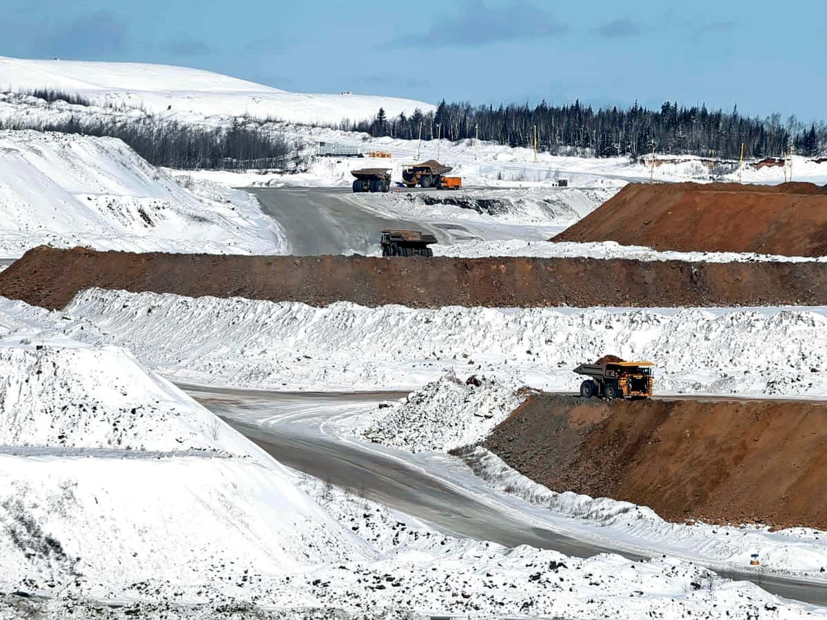 The Hull-Rust Mahoning Mine, as seen on Feb. 9, 2016, from the overlook in Hibbing, Minnesota, is a working mine run by Hibbing Taconite Co. The U.S. Environmental Protection Agency is accepting public comment until June 29, 2023, on proposed revisions to emission standards for mining operations that process taconite, a low-grade iron ore. (AP Photo/Jim Mone)