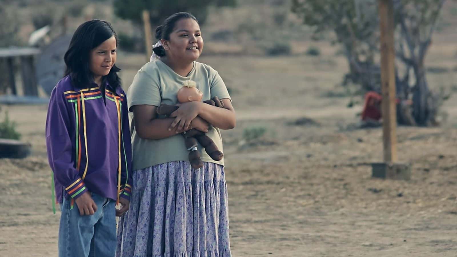 The 2023 film, "Frybread Face and Me," written and directed by Billy Luther, Navajo, features Kier Tallman, left, as Benny, and Charley Hogan, as Frybread Face. The two cousins meet when Benny goes to spend the summer with his grandmother on the Navajo Reservation. The film premiered at the South by Southwest Film Festival in Austin, Texas, on March 11, 2023. (Photo courtesy of Cybelle Codish via South by Southwest Film Festival)
