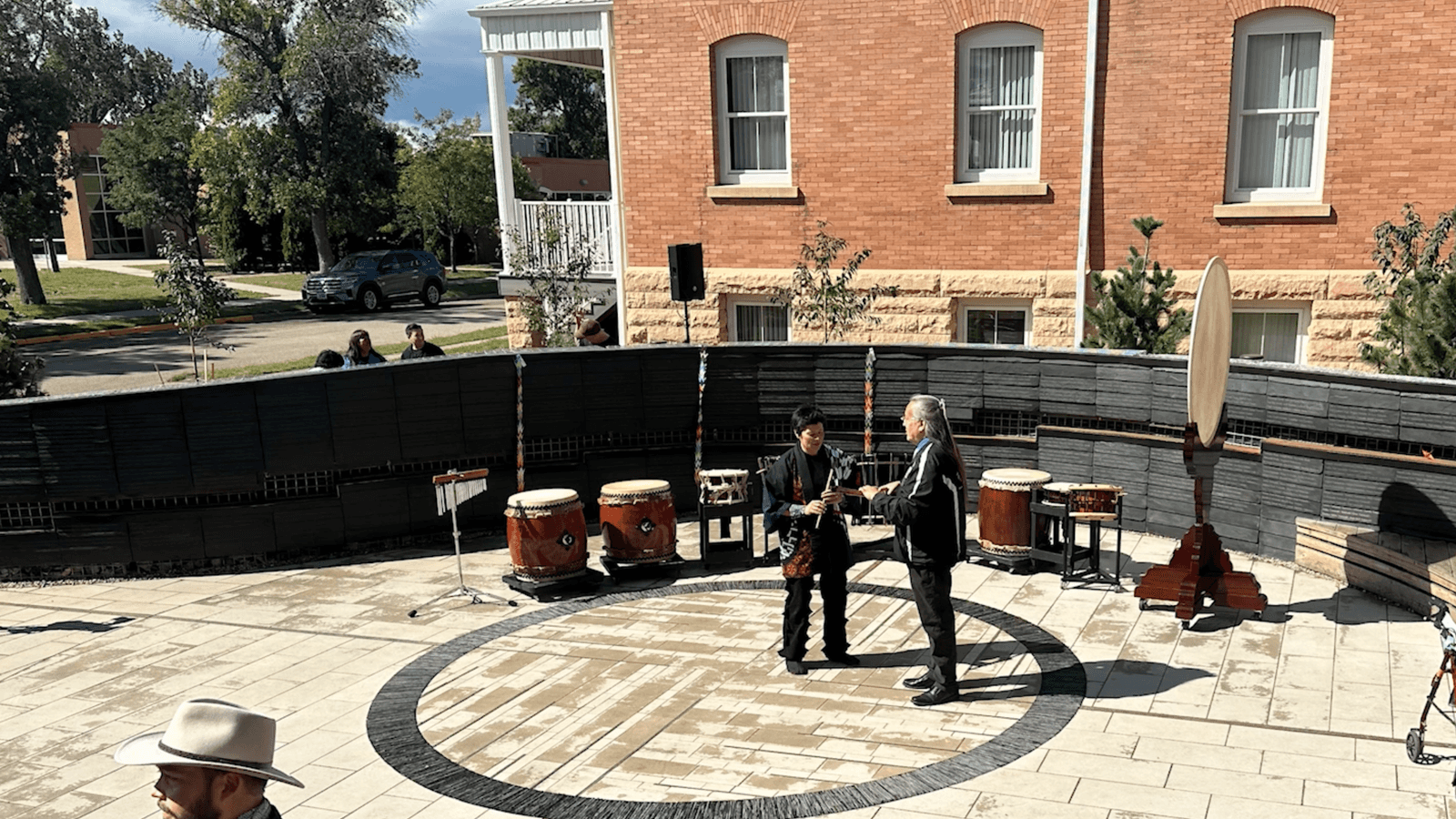 A moment in the ceremony. (Sept. 6.) (Buffalo’s Fire Photo/Brian Bull)