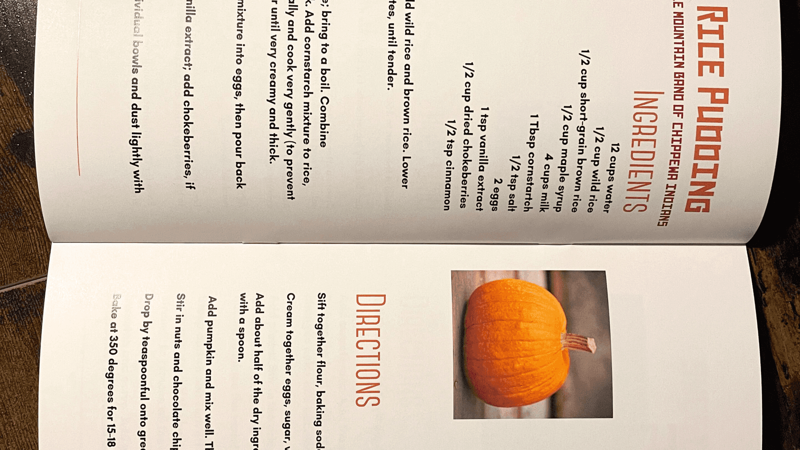 Recipes from UTTC’s recipe book “Taste the Earth: Recipes that honor the traditional foods of the five tribes of North Dakota.”