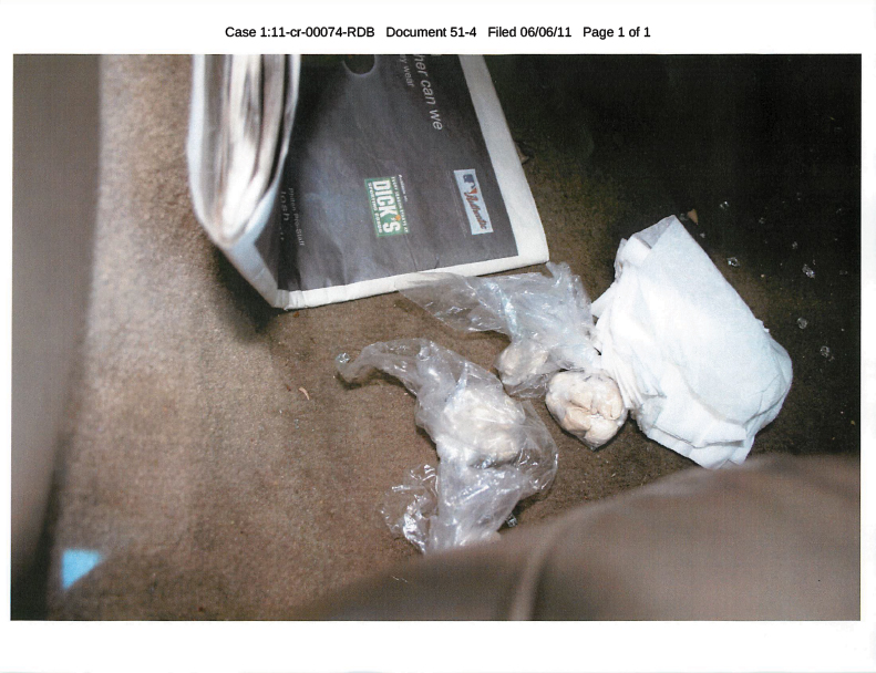 Heroin in Omar Burley’s car