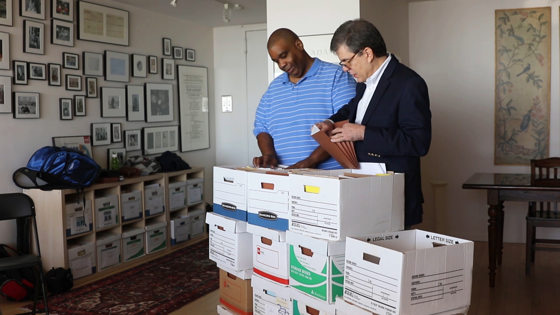 Juan Johnson and his attorney, Dan Stohr