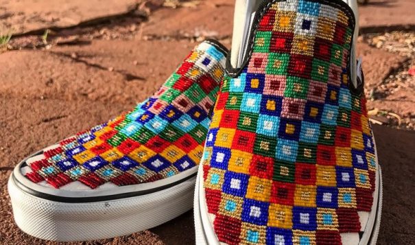 Meet the Native American Artist Whose Hand-Beaded Skate Shoes Have Become a Sensation