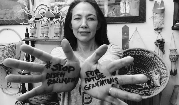 This year's "Stop Disenrollment" campaign launches again on Feb. 8 and is led by Alaska Native actor Irene Bedard. (News release photo)