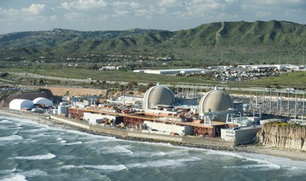 The San Onofre Nuclear Generating Station (SONGS) near San Clemente, Calif. Courtesy Southern California Edison