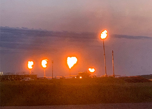 Jodi Rave: Flares, fracking endanger families and oil field workers