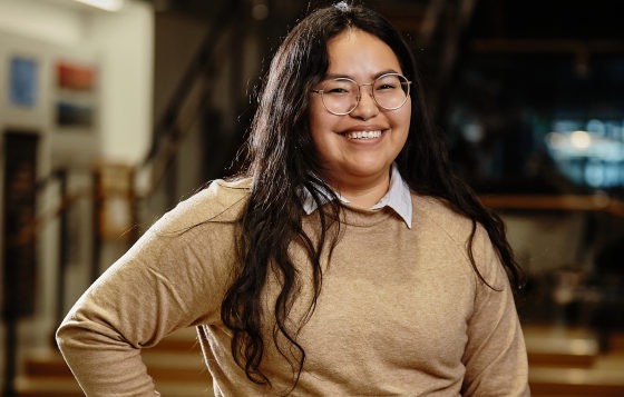 Cassandra Baker, a junior in mathematics from Lame Deer, won a Udall Scholarship in the tribal public policy category.