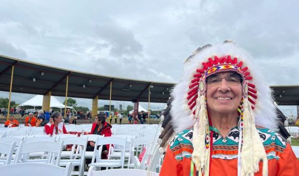 Wilton Littlechild, a Cree chief who served as grand chief of the Confederacy of the Treaty Six First Nations who served as a member of Canada's Truth and Reconciliation Commission, said the apology was important for many residential school survivors like him. (Photo by Miles Morrisseau/ICT)