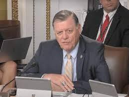 U.S. Rep. Tom Cole, Chickasaw, a Republican from Oklahoma, is being talked about as a possible contender to be U.S. House Speaker if Minority Leader Kevin McCarthy can't muster enough votes. Cole, the longest-service Indigenous member who has ever served in Congress, is shown hear speaking at a House Rules Committee hearing on July 27, 2021. (Photo courtesy of House Rules Committee via Gaylord News)