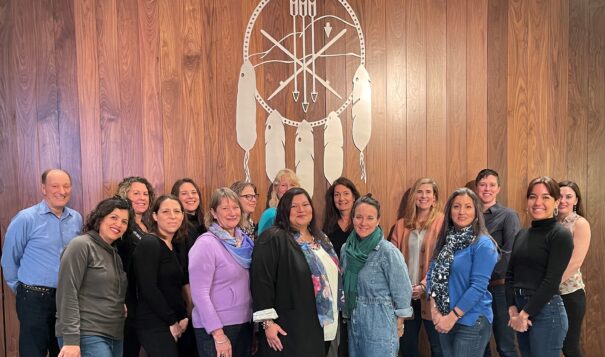 A group photo from the California ICWA Institute’s gathering on February 27 and 28, which took place at Arizona State University’s California Center in downtown Los Angeles. Photo provided by the California Tribal Families Coalition.