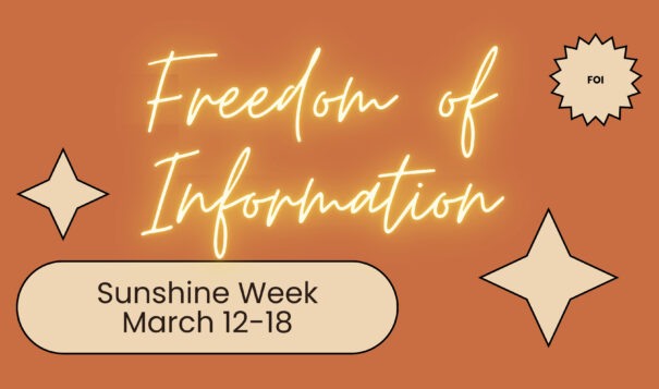 Sunshine Week should be celebrated in Indian Country, but we have no freedom of information laws