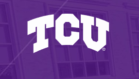 TCU Logo, photo from TCU website