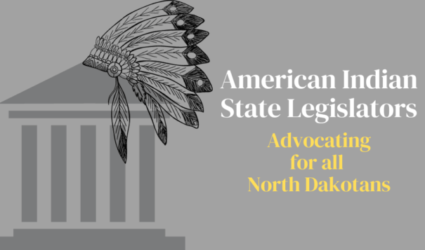 North Dakota state representative from Fort Berthold casts votes during special legislative session