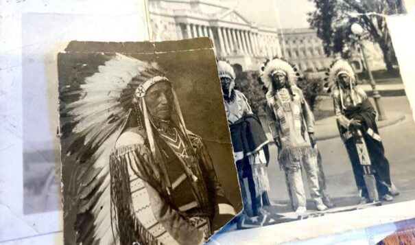Several survivors of the Wounded Knee Massacre visited the United States Congress in the late 1930s to discuss what happened that day. (Photo by Amelia Schafer, ICT/Rapid City Journal)